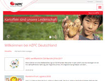 Tablet Screenshot of hzpc.de
